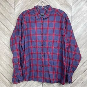 Patagonia Flannel button down shirt L